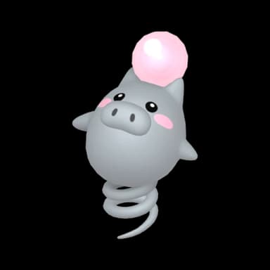 Pokémon HOME Spoink sprite 