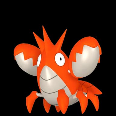 Pokémon HOME Krebscorps sprite 