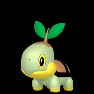 Pokémon HOME Tortipouss sprite 