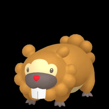 Pokémon HOME Bidoof sprite 