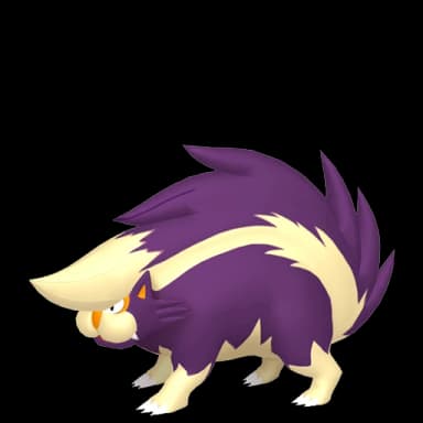 Pokémon HOME Shadow Skuntank sprite 