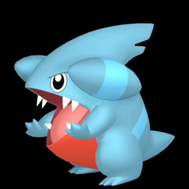Pokémon HOME Shadow Gible sprite 