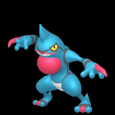 Pokémon HOME Toxicroak sprite 