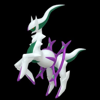 Pokémon HOME Arceus (Dragon) sprite 