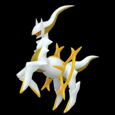 Pokémon HOME Arceus (Electric) sprite 