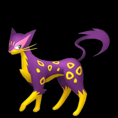 Pokémon HOME Kleoparda sprite 