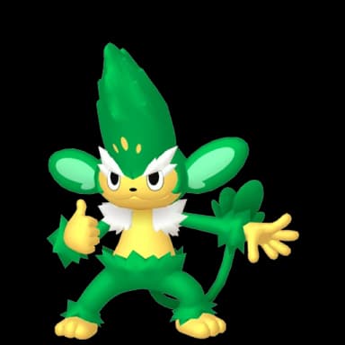 Pokémon HOME Feuiloutan sprite 