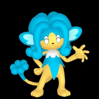 Pokémon HOME Flotoutan sprite 