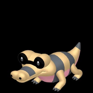 Pokémon HOME Sandile sprite 