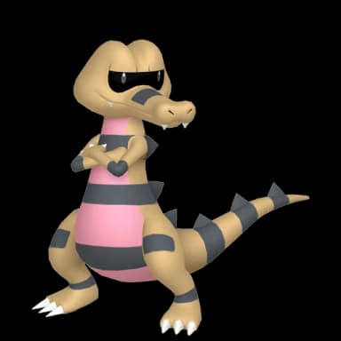Pokémon HOME Krokorok sprite 