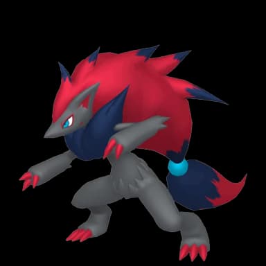 Pokémon HOME Zoroark sprite 