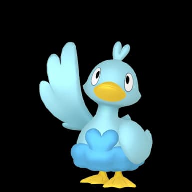 Pokémon HOME Ducklett sprite 