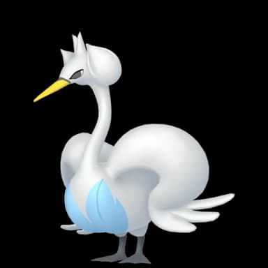 Pokémon HOME Swanna sprite 