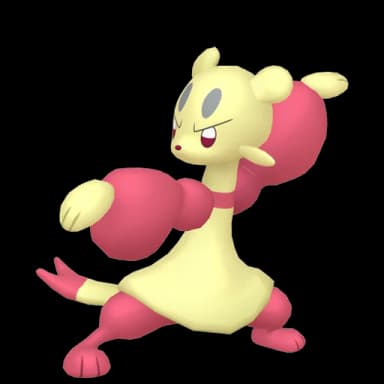 Pokémon HOME Mienfoo sprite 