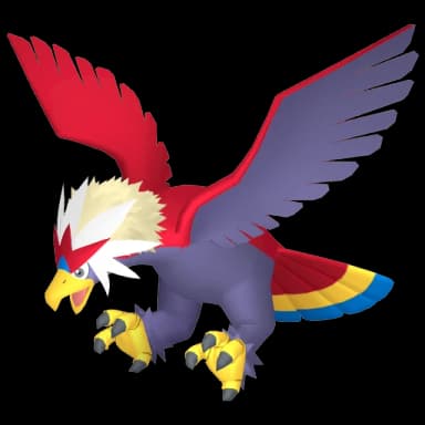 Pokémon HOME Braviary sprite 