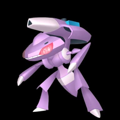 Pokémon HOME Genesect (Module Aqua) sprite 