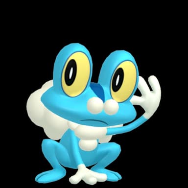 Pokémon HOME Shadow Froakie sprite 
