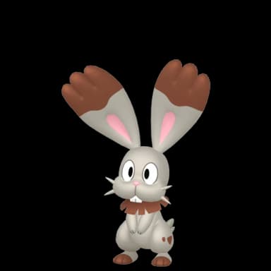 Pokémon HOME Bunnelby sprite 