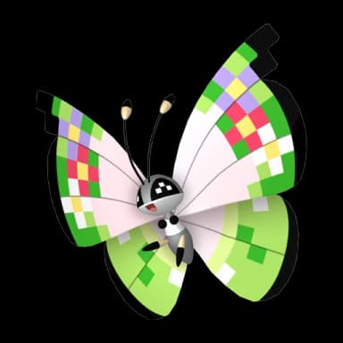 Pokémon HOME Vivillon (Padrão Chique) sprite 