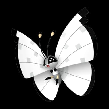 Pokémon HOME Vivillon (Padrão Neve Congelada) sprite 