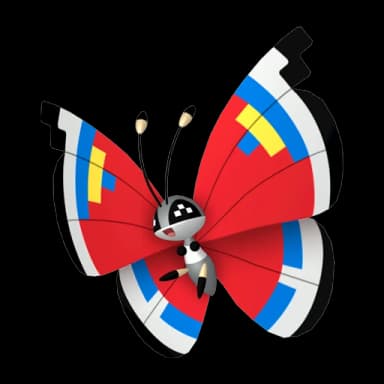 Pokémon HOME Prismillon (Motif Métropole) sprite 