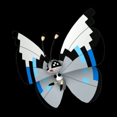 Pokémon HOME Vivillon (Monsunmuster) sprite 