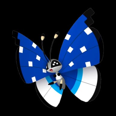Pokémon HOME Vivillon (Motivo Taiga) sprite 