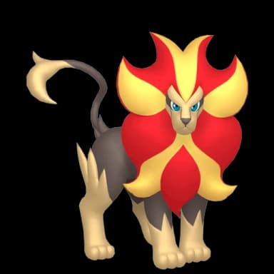 Pokémon HOME Pyroar sprite 