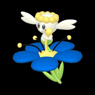 Pokémon HOME Flabébé (Blue Flower) sprite 