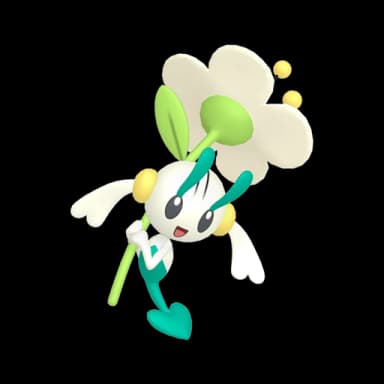Pokémon HOME Floette (Flor Blanca) sprite 