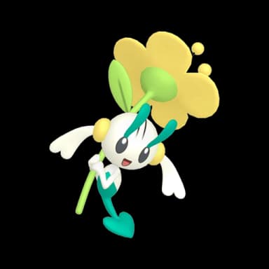 Pokémon HOME Floette (Fleur Jaune) sprite 