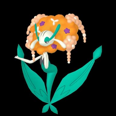 Pokémon HOME Florges (Flor Naranja) sprite 