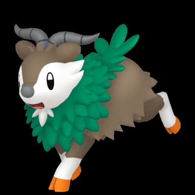 Pokémon HOME Skiddo sprite 