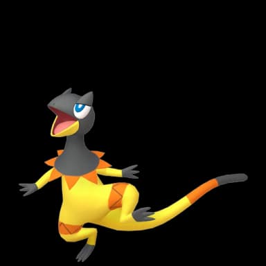 Pokémon HOME Heliolisk sprite 