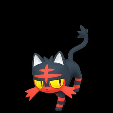 Pokémon HOME Flamiau sprite 