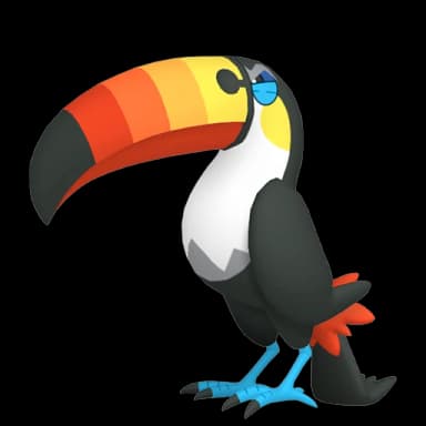 Pokémon HOME Bazoucan Obscur sprite 