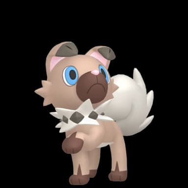 Pokémon HOME Rockruff (Forma Crepuscular) sprite 