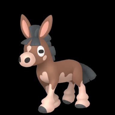 Pokémon HOME Mudbray sprite 