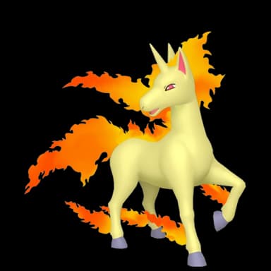 Pokémon HOME Rapidash sprite 