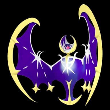 Pokémon HOME Lunala sprite 