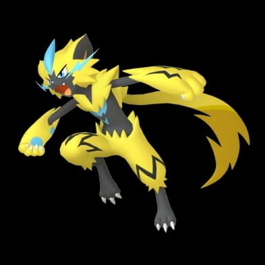 Pokémon HOME Zeraora sprite 