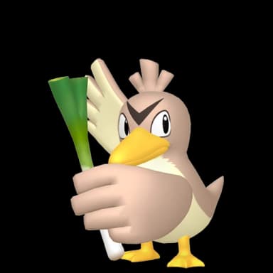 Pokémon HOME Farfetch'd sprite 