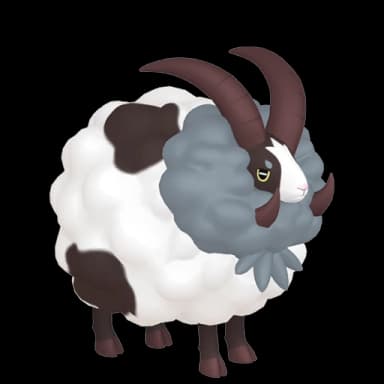 Pokémon HOME Moumouflon sprite 