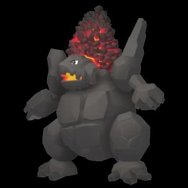 Pokémon HOME Montecarbo sprite 