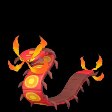 Pokémon HOME Centiskorch sprite 