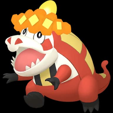 Pokémon HOME Crocalor sprite 