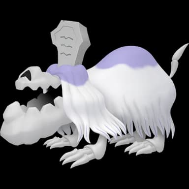 Pokémon HOME Houndstone sprite 