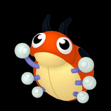 Pokémon HOME Ledyba ♀ sprite 