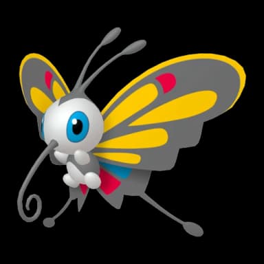 Pokémon HOME Beautifly ♀ sprite 