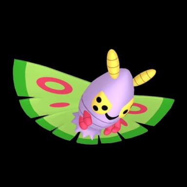 Pokémon HOME Dustox ♀ sprite 